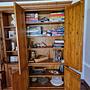 Biblioteca Wohnzimmerschrank Braun 4