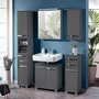Schrank Holz Anthrazit 1