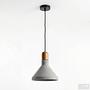 OREL Pendant Light 1-Light Concrete Iron 4
