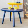Naïve Bestelltisch Holz Blau 0