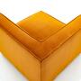 Dane 1-Sitzer Eckmodul Rechts Velour Matt Amber 4