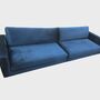 Douglas Sofa 4-Sitzer Velour Lux Petro 5