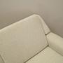 Sofa Textil Creme 1970er Jahre 11