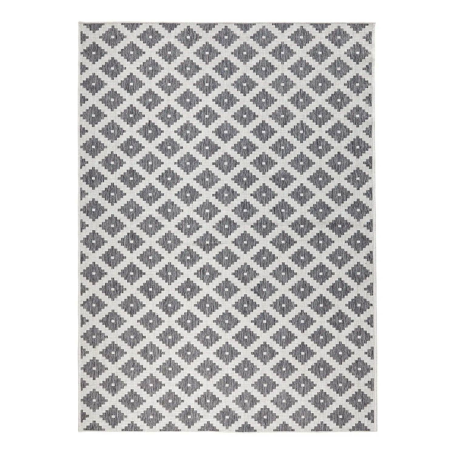 Nizza In-/Outdoorteppich Grau 4