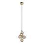 KJUL Pendelleuchte Metall Gold 5-flammig 3
