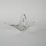 Space Age Glassplatte Transparent 1960er Jahre 5