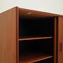 Vintage Sideboard Teakholz Braun 1970er Jahre 12