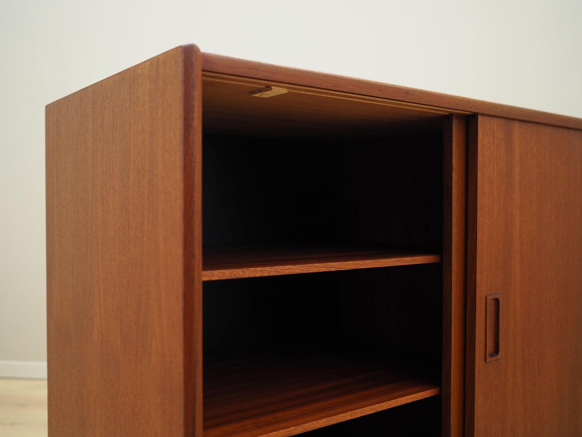 Vintage Sideboard Teak wood Brown 1970s 12