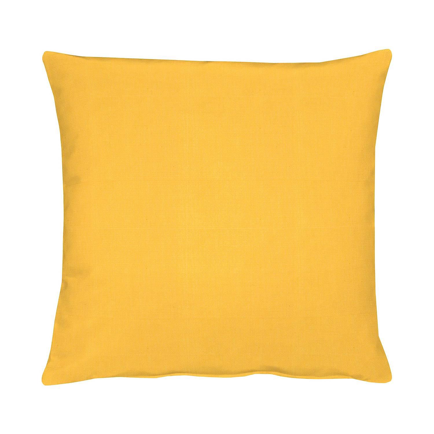 Pillowcase Torino Woven Fabric Saffron Yellow 49 x 49 cm 0
