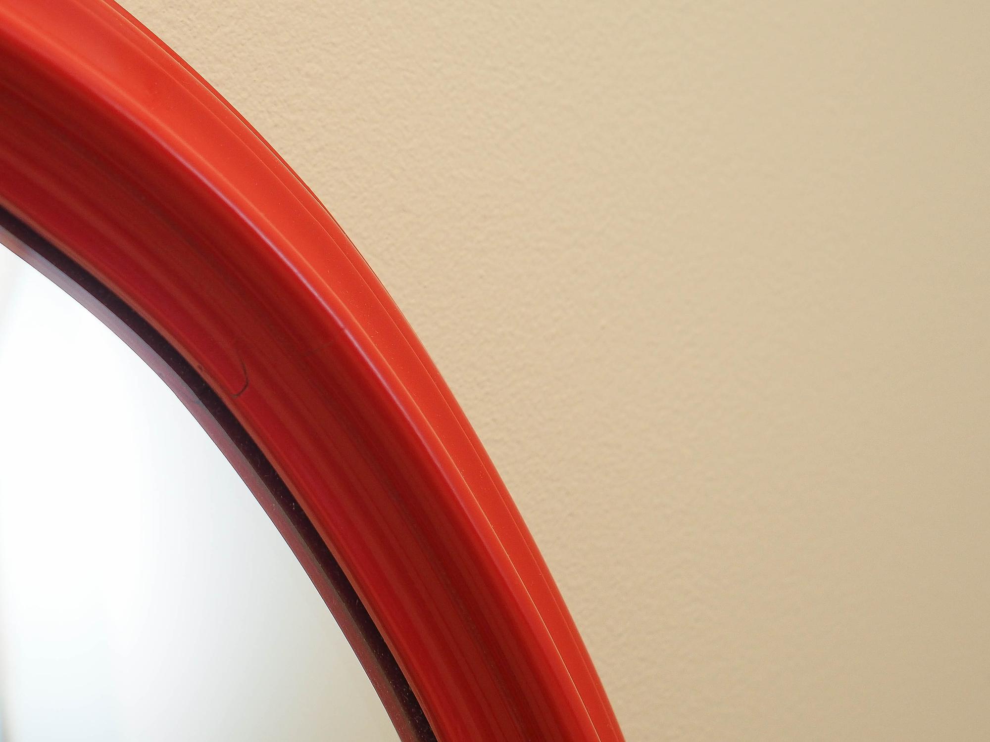 Mirror 1970s Red 6