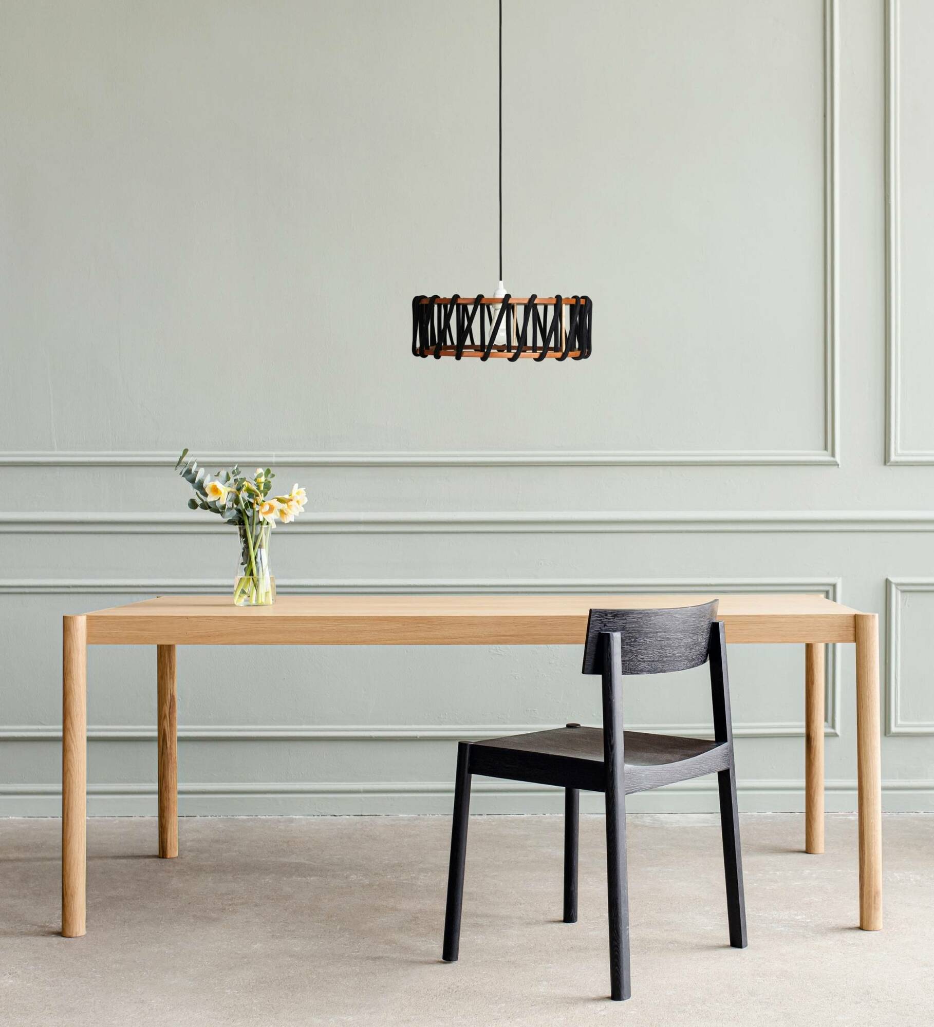 Pendelleuchte Macaron Schwarz 7