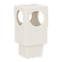 Lycka Tischlampe Keramik Weiß 2