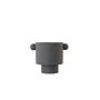 Inka Kana Flower Pot Ceramic Anthracite 0