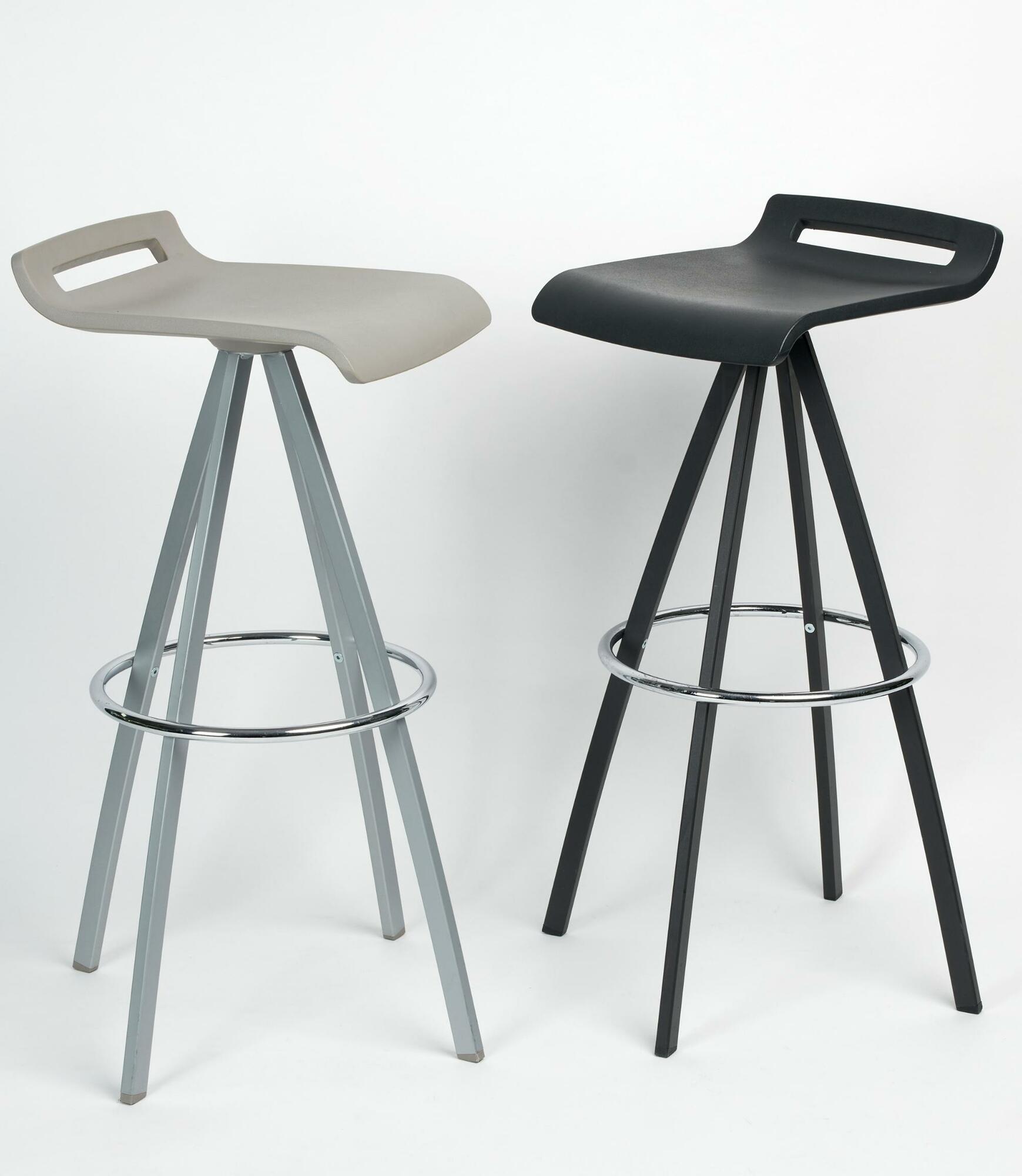 Drehbarer Barhocker Schwarz 6