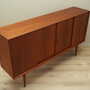 Vintage Highboard Teakholz Braun 1970er Jahre 7