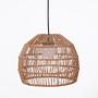 SOLANA Solar Pendant Light Polyethylene Steel Beige 32x32cm 2