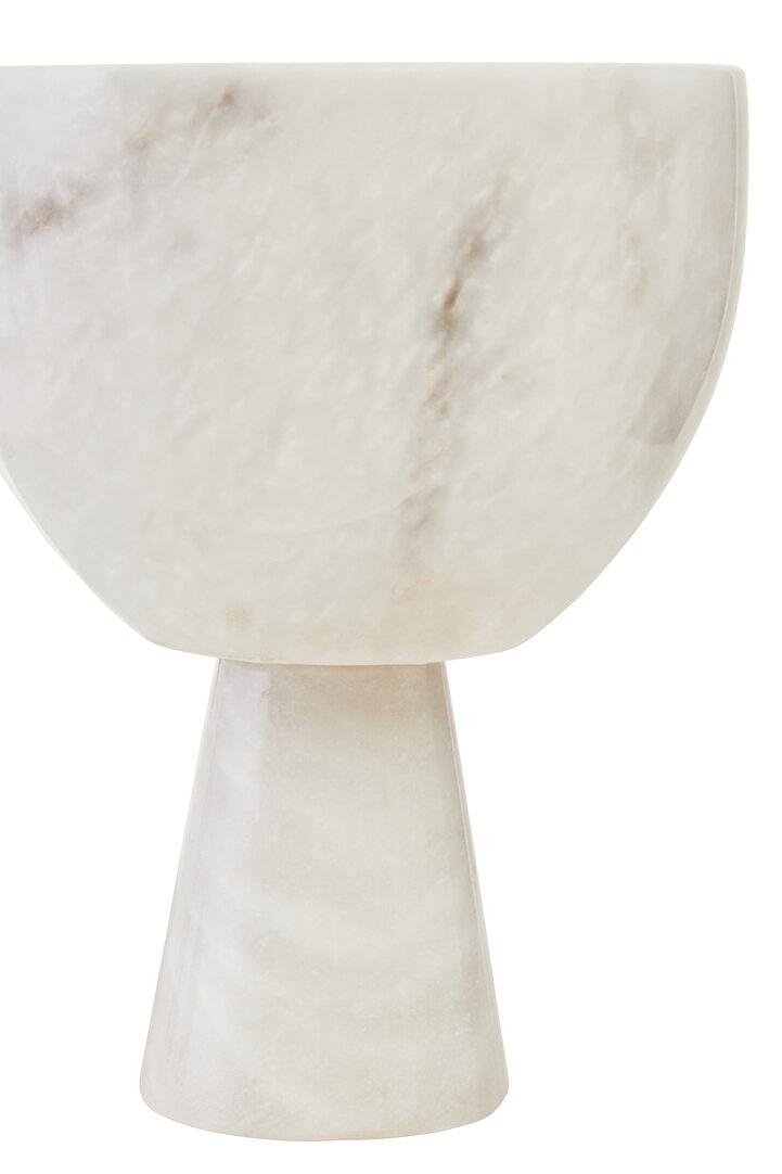 Salmo Small Bowl Marble White 3