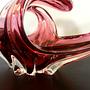 Sommerso Schale Muranoglas Rosé von Flavio Poli 8