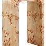 Mota Burl Wood Runder Beistelltisch 5