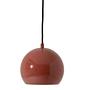Ball Pendelleuchte Rot Ø18cm 0