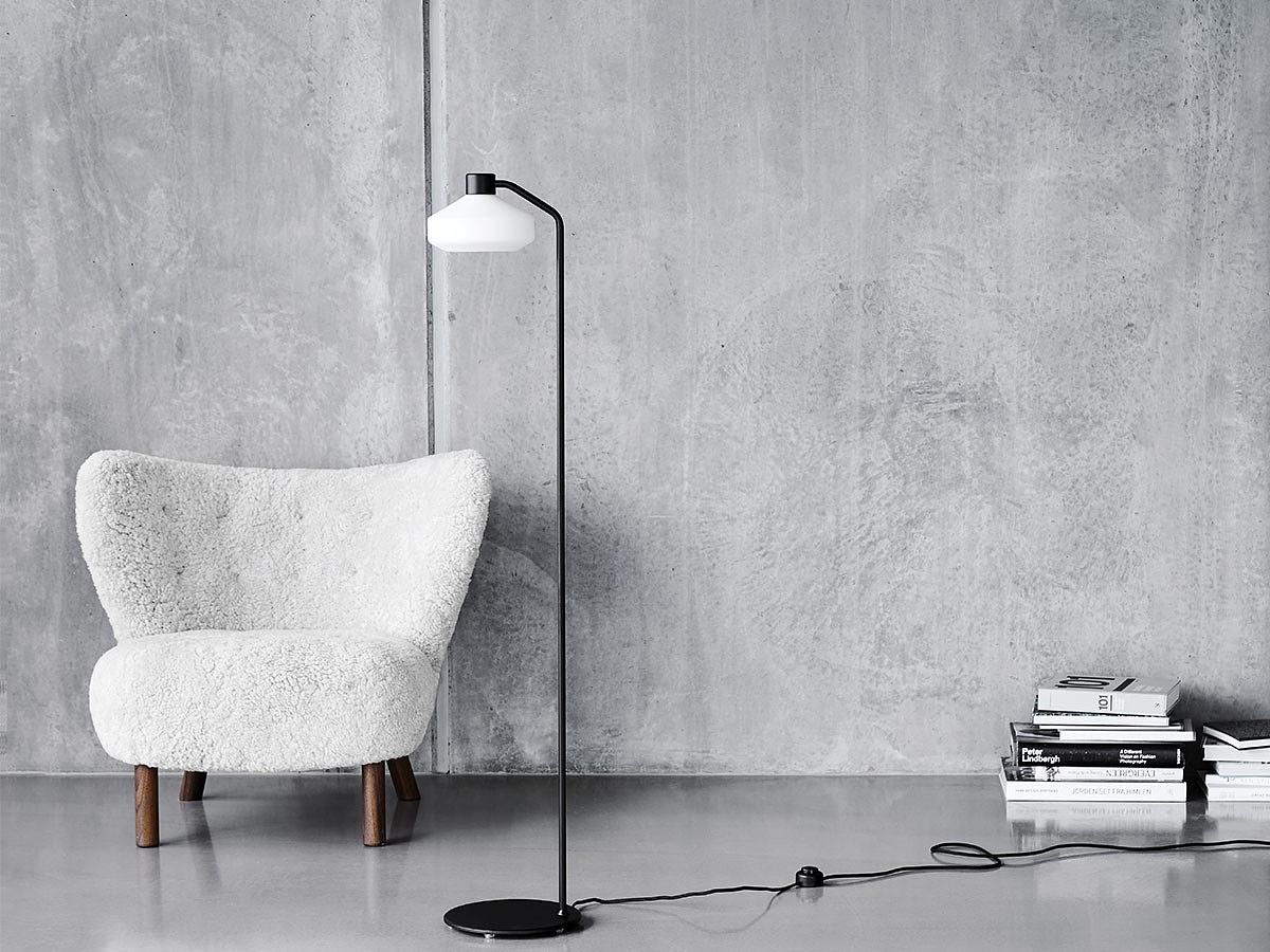 Mayor Stehleuchte Schwarz Weiß 1
