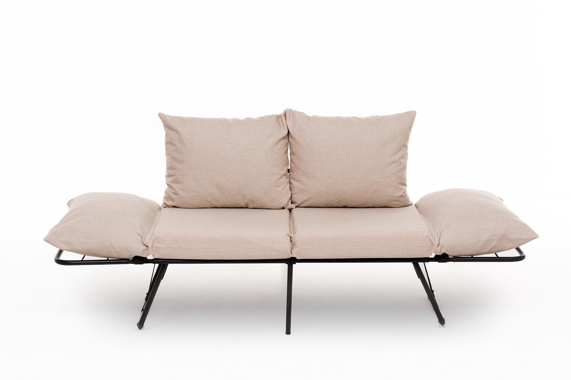 Viper Sofa 2-Sitzer Creme 8