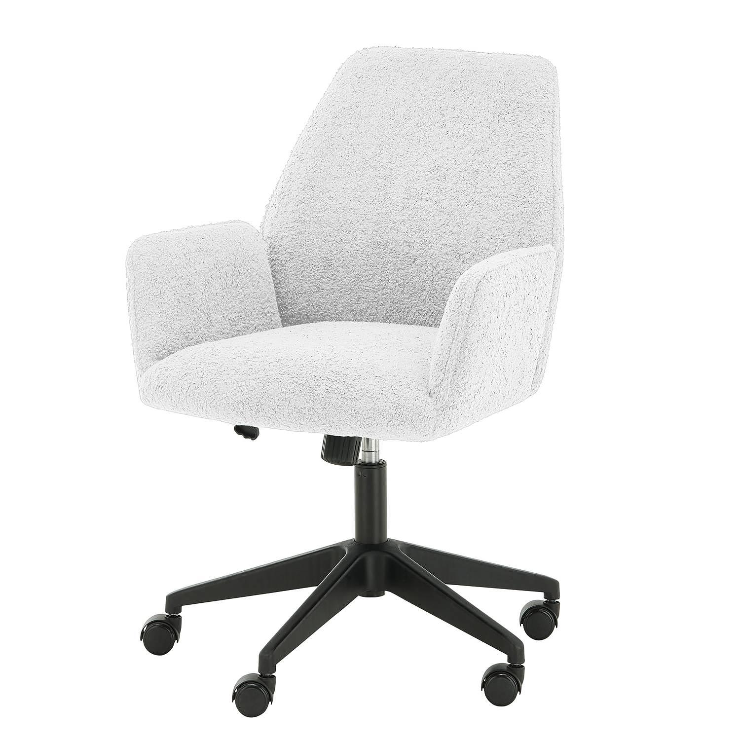 Office Chair Oaklawn Teddy Fabric Ora White 0