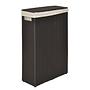 Wäschekorb Gladysdale I Polyrattan Schwarz 0