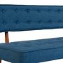 WestHolz Loveseat Sofa 2-Sitzer Nachtblau 2