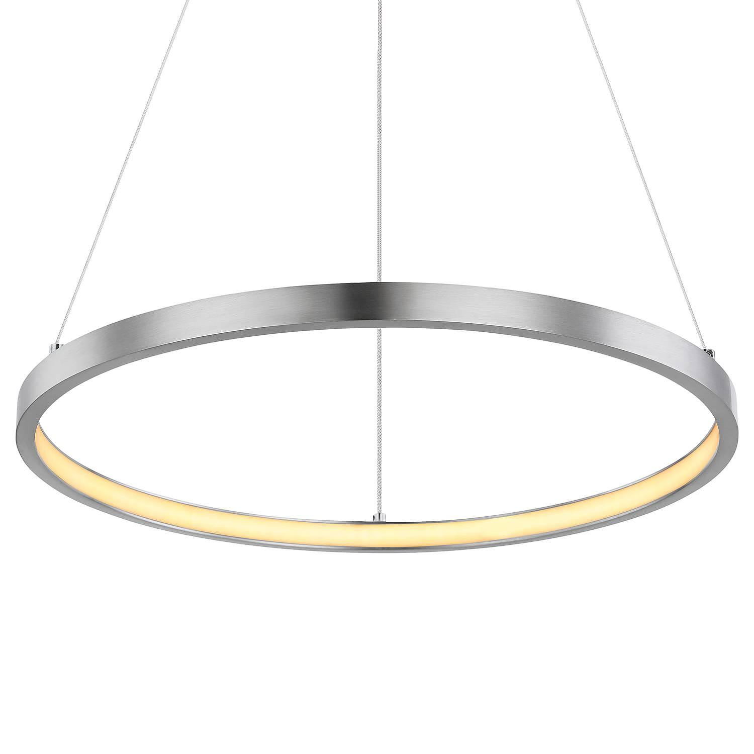 LED-Pendelleuchte Ralph I Silber 0