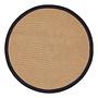Juteteppich Bafor Jute Beige Ø 80cm 0