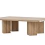 Lillehammer Couchtisch MDF-Furnier Natur 1