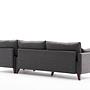 Bella Sofa Chaise Longue Right Anthracite 6