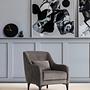 Astana Armchair Anthracite 1