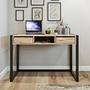 Ogene Desk Wood Veneer Black 2