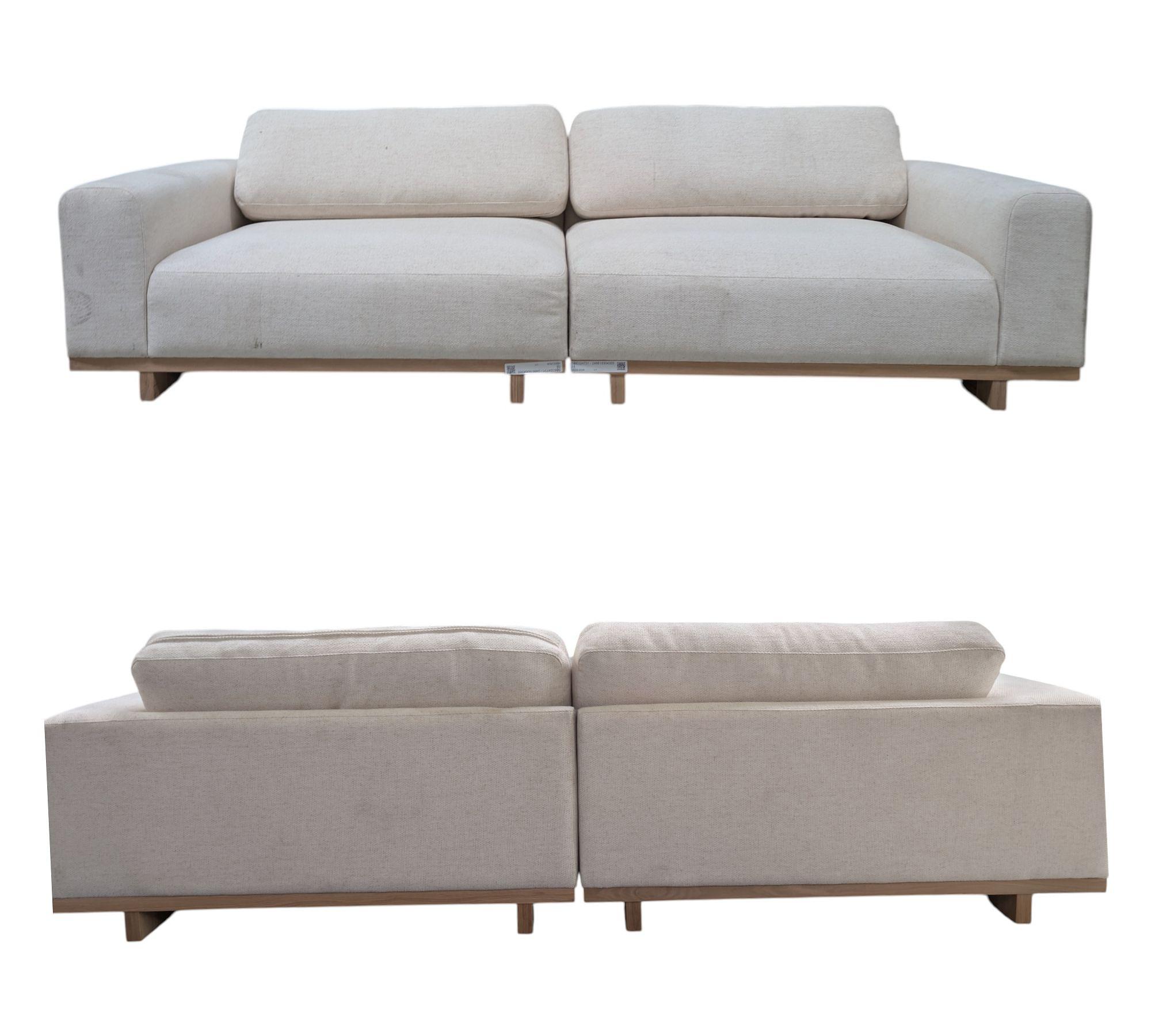 Aya Sofa 3,5-Sitzer Moonlight Sand 7
