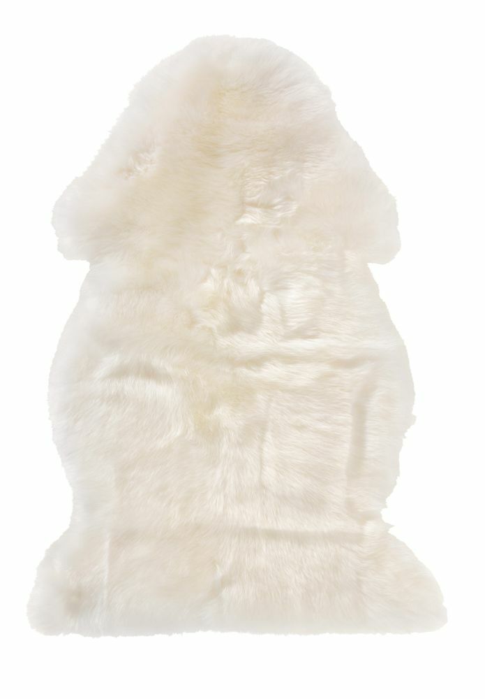 Schaffell Teppich Ivory 0