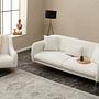 Simena Sofa 3-Sitzer Creme 1