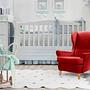 Ohrensessel Ranu Mini Rot 2