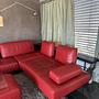 Corner Sofa Dono Leather Red 2