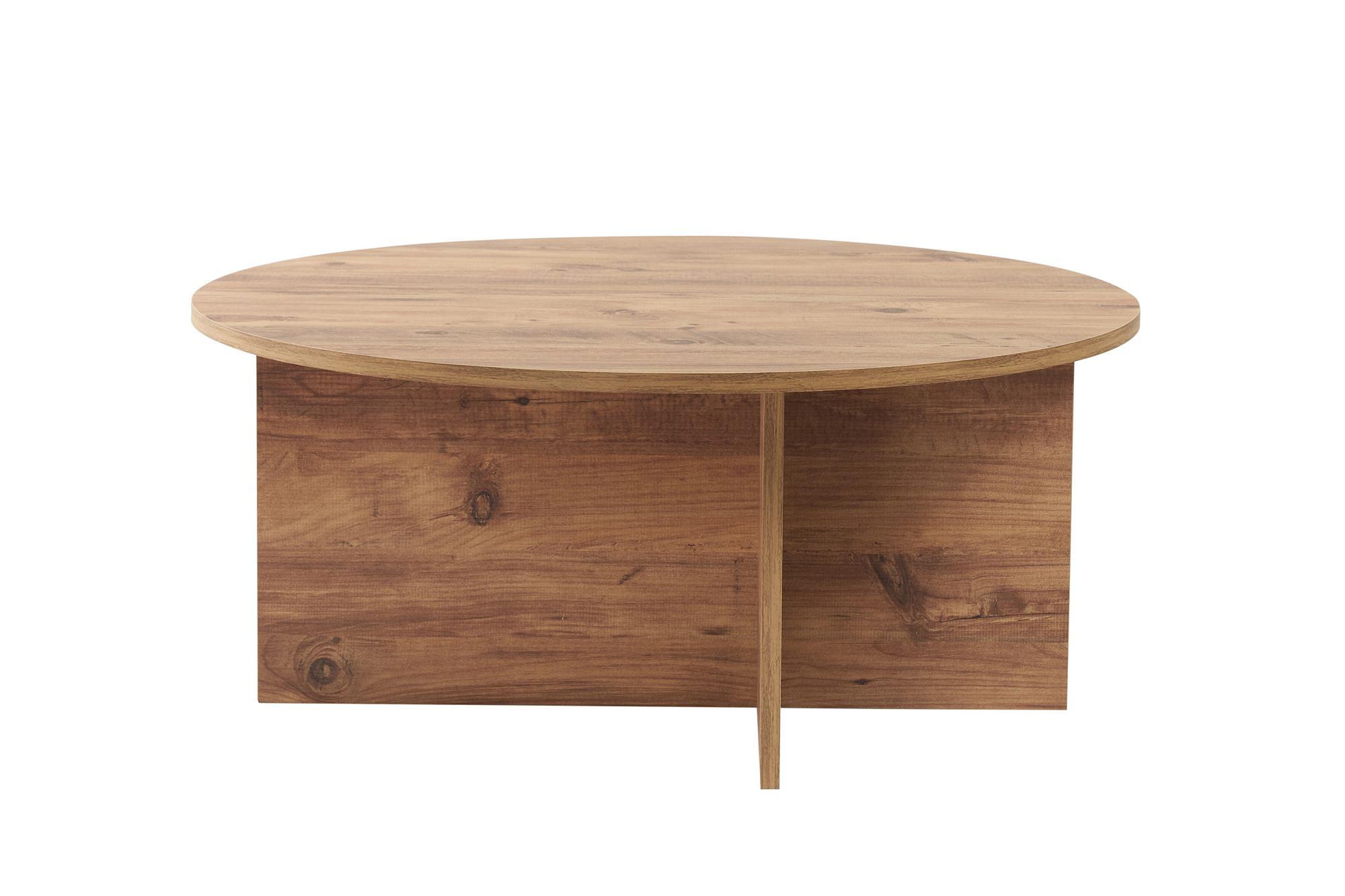 Soleil Coffee table Atlantic Pine Ø90 cm 0