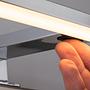 LED-Badleuchte Selo Silber 3