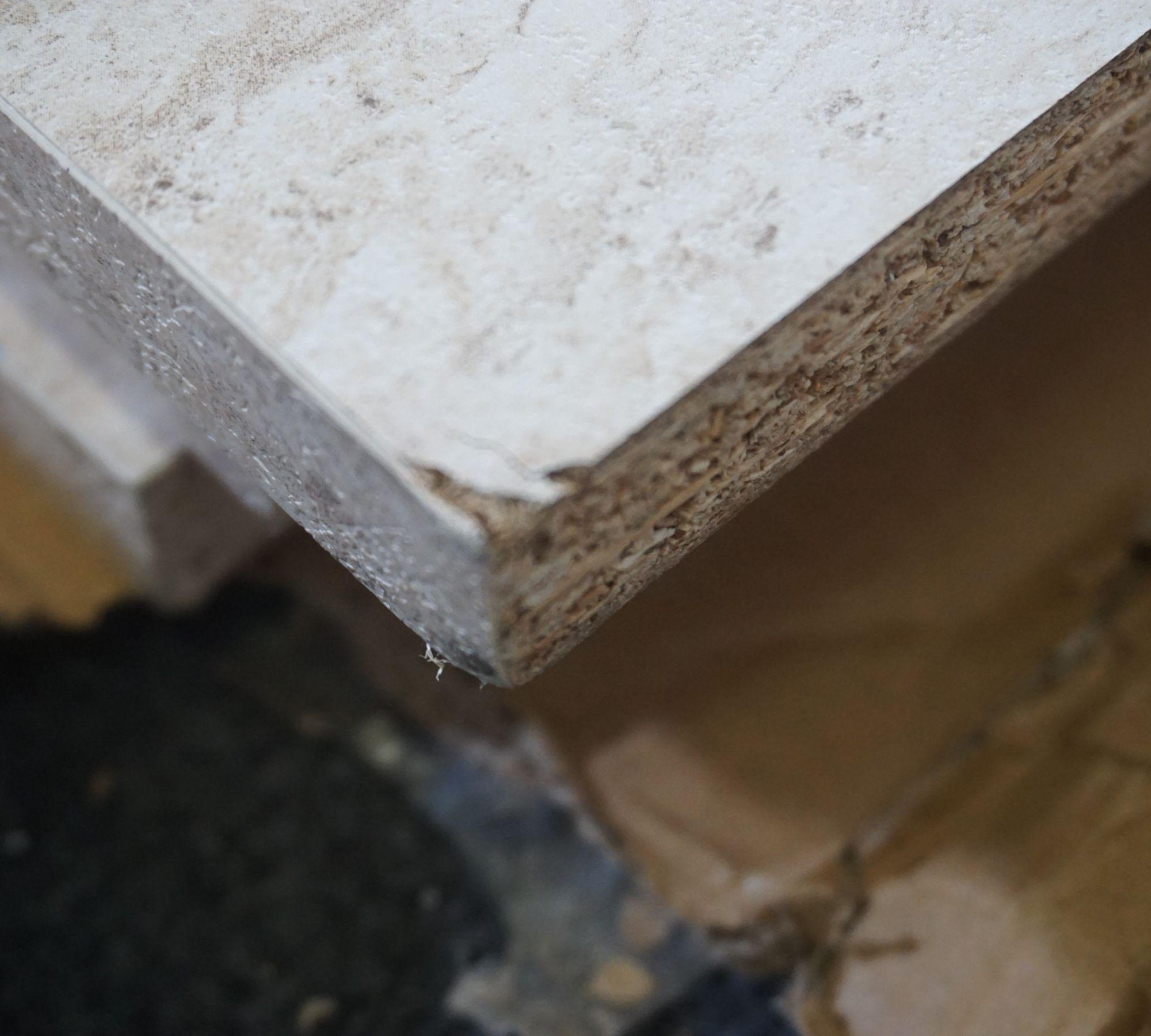 Paris Lowboard Holzfurnier Travertin 7