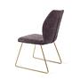 Ikata Dining chair Slide Almost Black 2