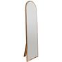 Emma Standing Mirror Walnut Brown 50cmx 160cm 6