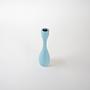 Candlestick 1970s Pastel Blue 3