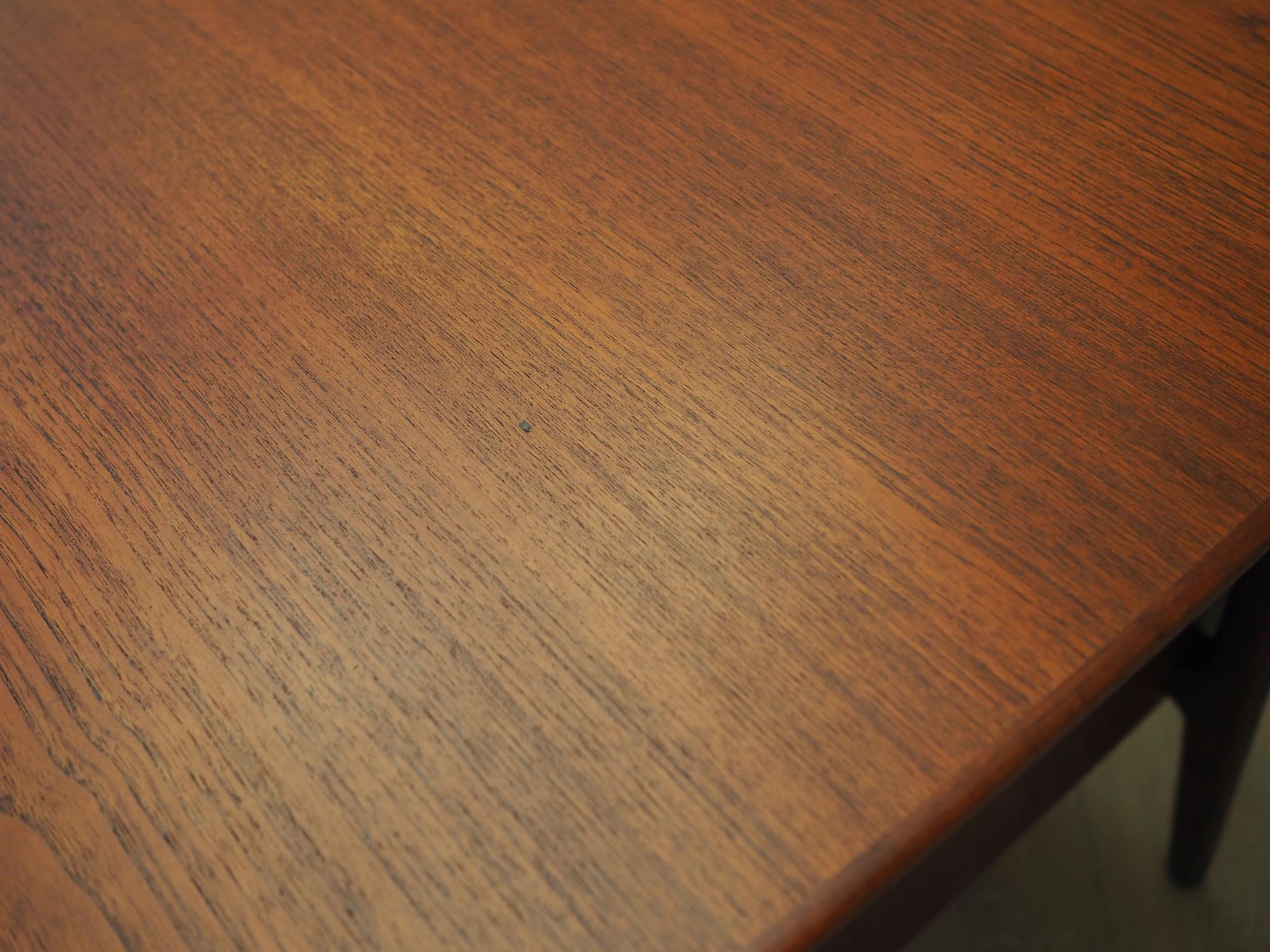 Vintage desk teak brown 1960s 11