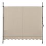 Klemmmarkise ohne Bohren Beige 5