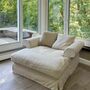 Sofa 1-Sitzer Baumwolle Beige 4