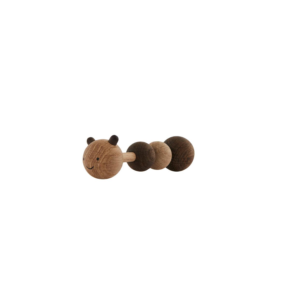 Larva Rattle Oak Wood Brown 0